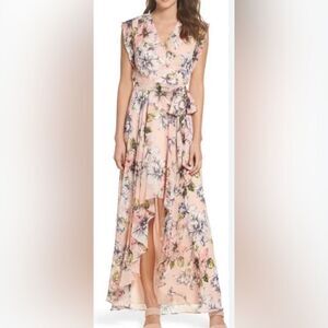 Eliza J floral print dress new with tag size 14 NWT